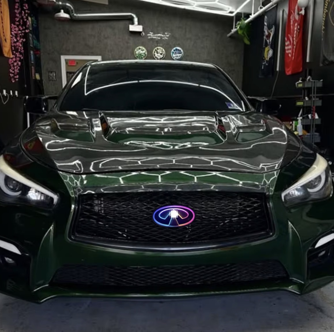 2018+ Q50 RGB LED Car Emblem