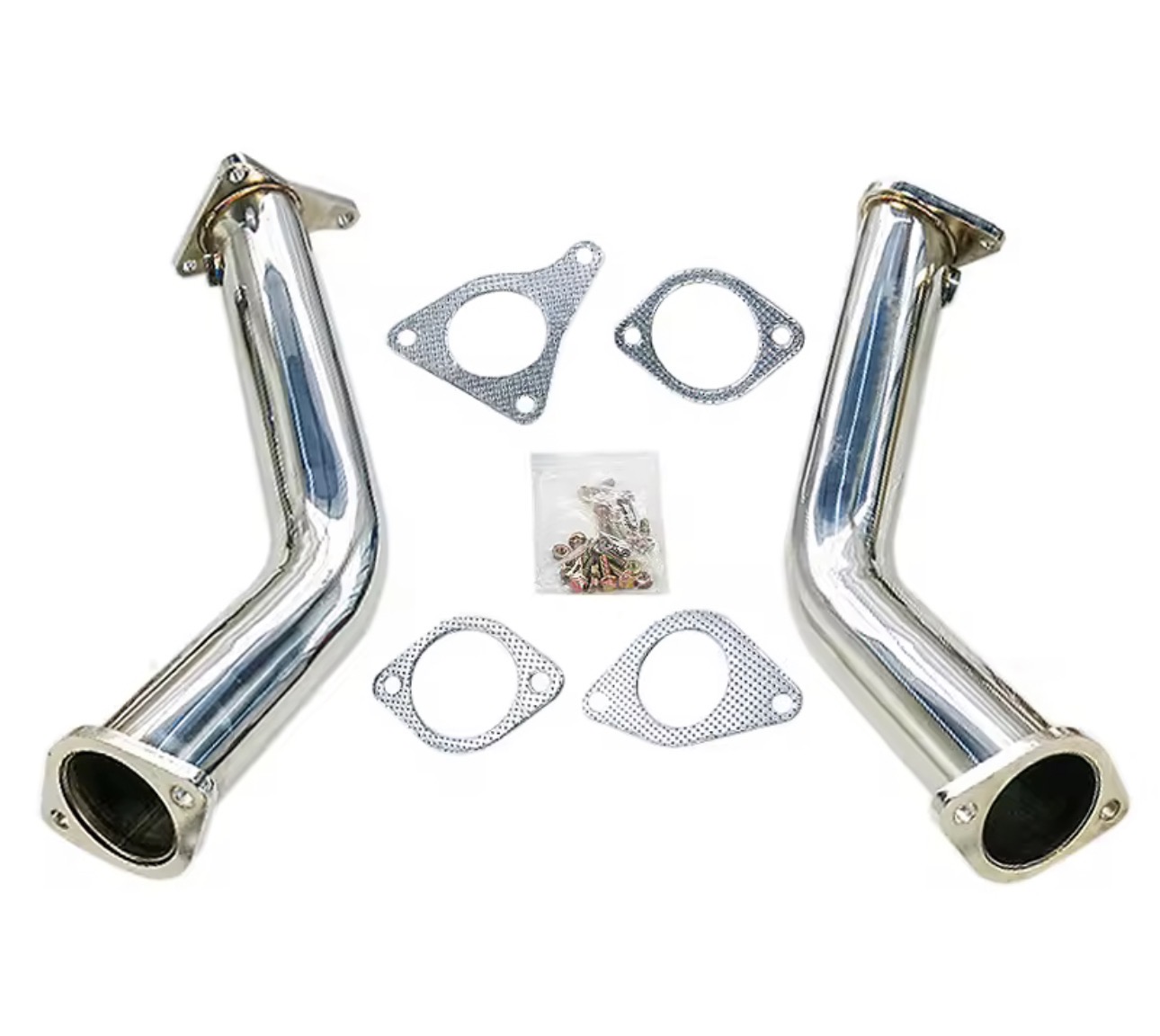 Q50/Q60 VR30 Lower Downpipes view 3